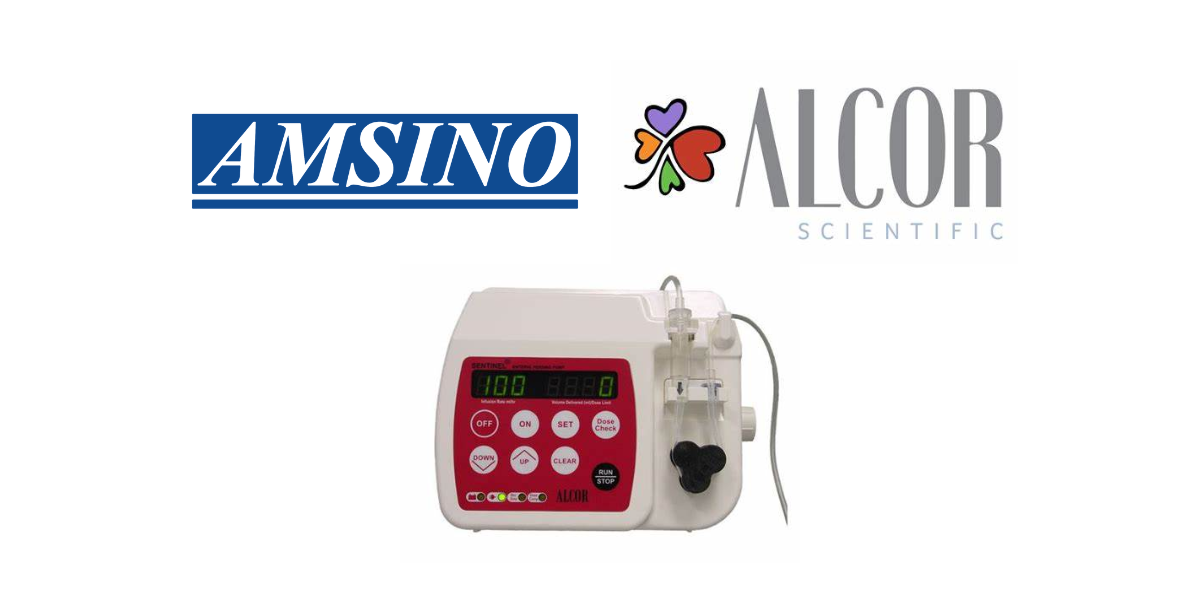 Amsino Acquires Enteral Feeding Pump Products from Alcor Scientific